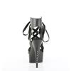 Pleaser - CAPTIVA60014 Sandale à bride à la cheville, Pole dance chaussures - Noir Product image
